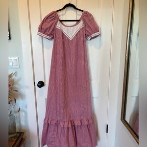 Vintage Hawaiian Kona Coast Maxi Dress